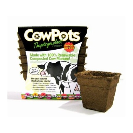 Summit Chemical 12PK 4 SQ Cow Pot 102
